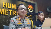 Kepala Bidang Humas Polda Metro Jaya, Kombes Pol Ade Ary Syam Indradi mengumumkan seseorang inisial HI sebagai tersangka baru dalam kasus ini. (Istimewa)
