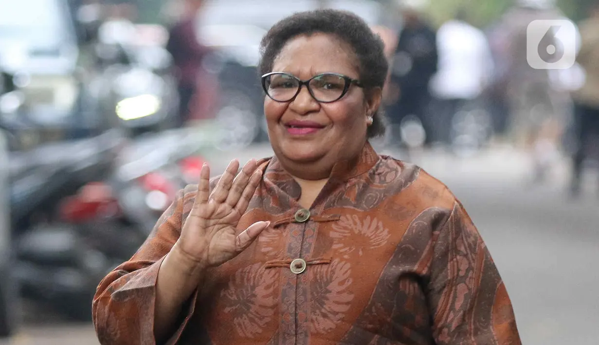 Ribka Haluk. Saat ini ia merupakan Penjabat Gubernur Papua Tengah. (Liputan6.com/Herman Zakharia)