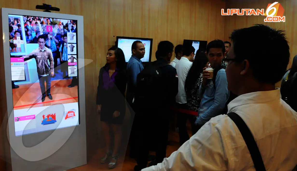 Telkomsel menggelar "Telkomsel Digi Expo 2014". Gandaria City, Rabu (23/4/2014) (Liputan6.com/Andrian M Tunay).