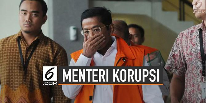 VIDEO: Menteri Jokowi yang Jadi Tersangka Korupsi