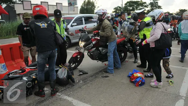 20160703-Kecelakaan Motor Terjadi di Jalan Lamaran Karawang