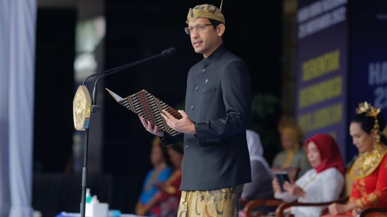 Menteri Pendidikan, Kebudayaan, Riset, dan Teknologi RI Nadiem Makarim