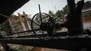 Proyek pembangunan pintu air Manggarai mulai digarap Juni 2013. Foto diambil Kamis (13/11/2014). (Liputan6.com/Faizal Fanani)