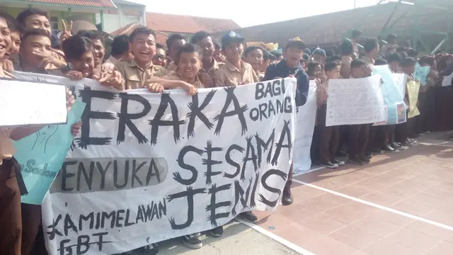 Deklarasi pelajar Garut menolak LGBT