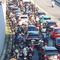 Jalanan Jakarta Timur Macet Total  (AntaraNews)