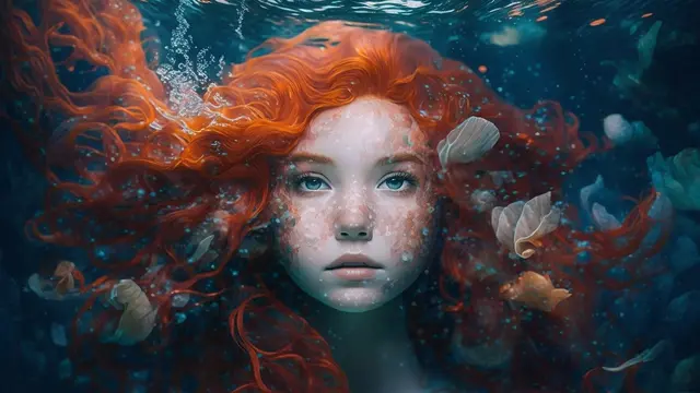 Ilustrasi putri duyung (sumber: pixabay)