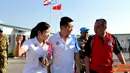 Citizen6, Marjayoun: Dansatgas Indobatt Letkol Inf Suharto Sudarsono mengunjungi Komandan China Medical Hospital (Chinmed) yang baru Letkol Guo Hai, di UN Posn 7-2, Marjayoun, Lebanon Selatan, Senin (17/9). (Pengirim: Badarudin Bakri)