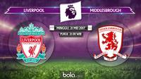Premier League_Liverpool Vs Middlesbrough (Bola.com/Adreanus Titus)