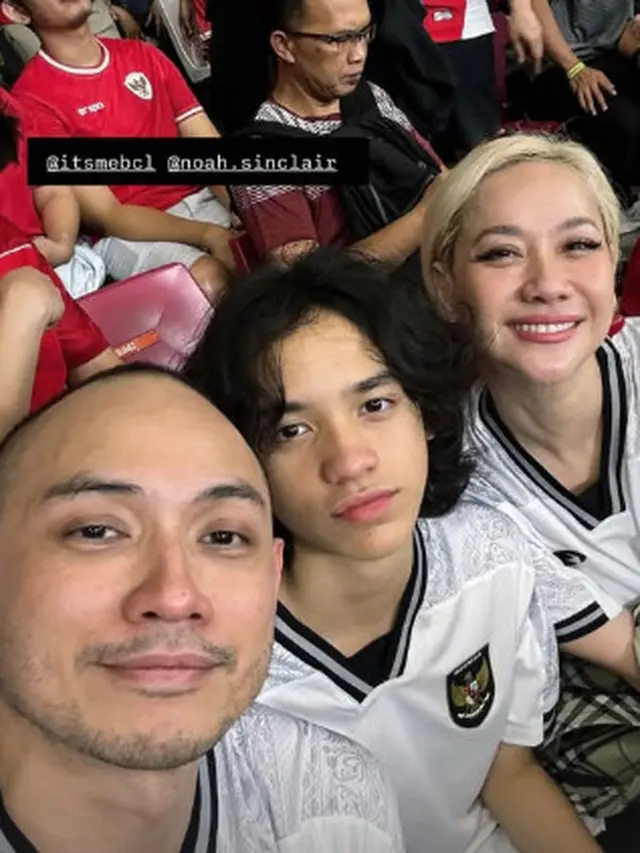 Artis yang Nonton Timnas Indonesia