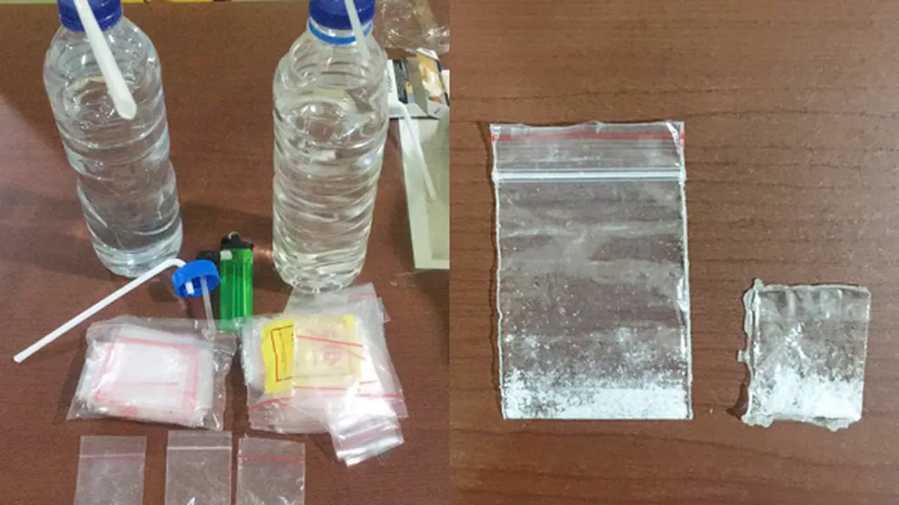 Barang bukti berupa narkoba jenis sabu yang diamankan aparat Polresta Manado.