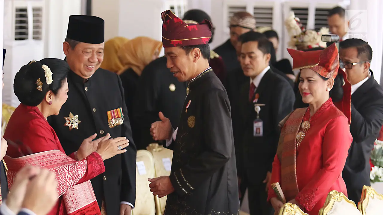Kali Pertama Setelah Lengser, SBY Hadiri Upacara HUT RI di Istana