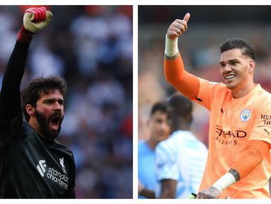 Amerika Selatan terkenal banyak menghasilkan para pemain berkualitas untuk berlaga di liga-liga top Eropa hingga kini. Dengan teknik individu di atas rata-rata, tidak mengherankan jika mereka selalu menjadi buruan klub-klub elite Eropa. Tak terkecuali 5 kiper top asal Amerika Selatan berikut yang pernah dan masih bermain di Liga Inggris yang dicap sebagai salah satu liga terbaik di dunia. (Kolase AFP)