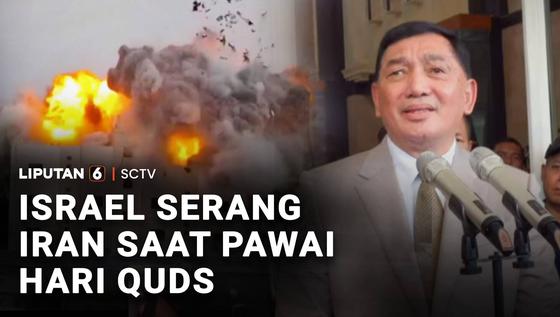 Israel Serang Iran saat Pawai Hari Quds