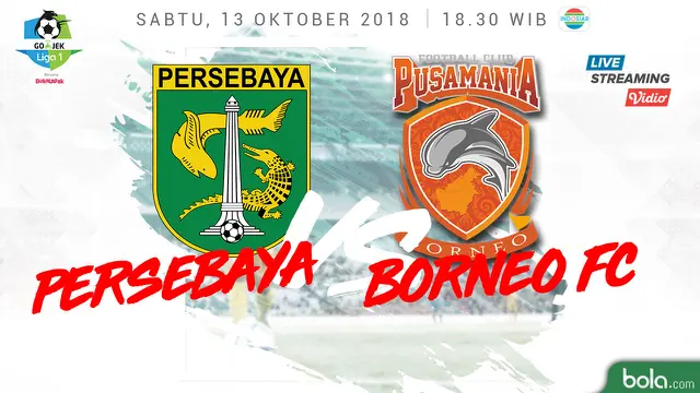 Persebaya Surabaya Vs Pusamania Borneo FC