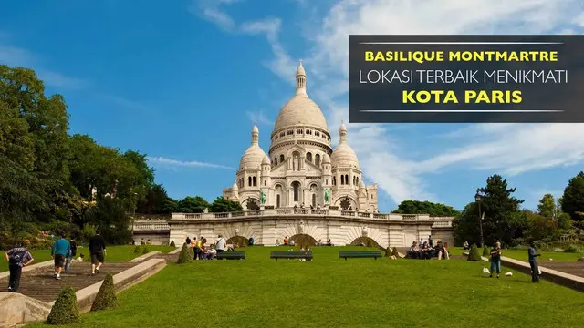 Basilique Montmartre merupakan sebuah gereja Katolik Roma berada pada titik tertinggi di kota Paris.