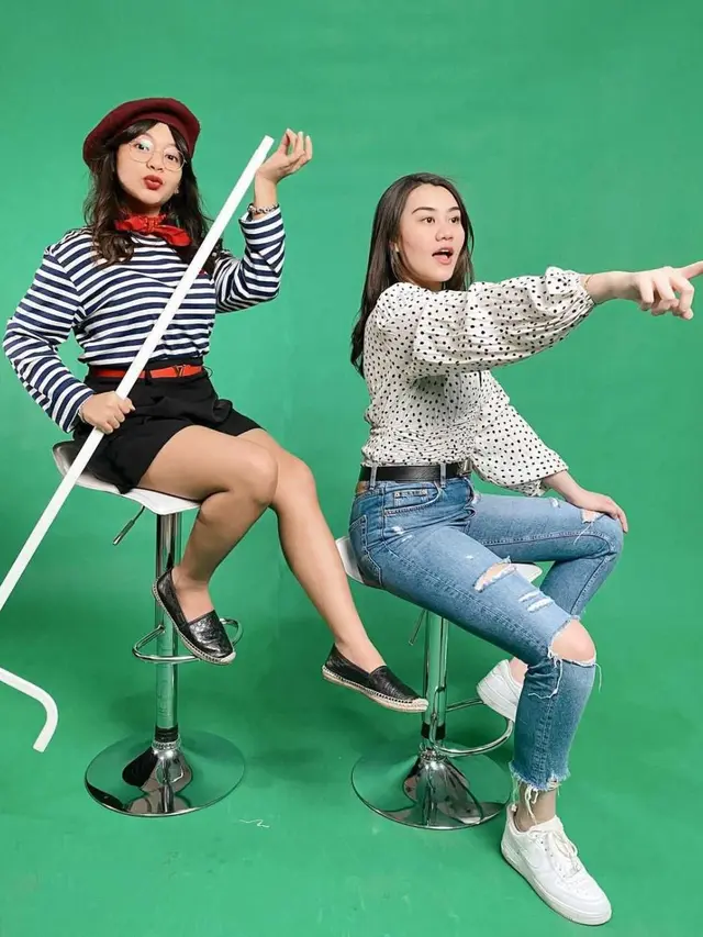6 Potret Persahabatan Amel Carla dan Aaliyah Massaid, Friendship Goals