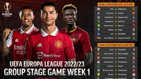 Jadwal dan Live Streaming Liga Europa 2022/2023 Pekan Perdana di Vidio, 8&amp;9 September 2022