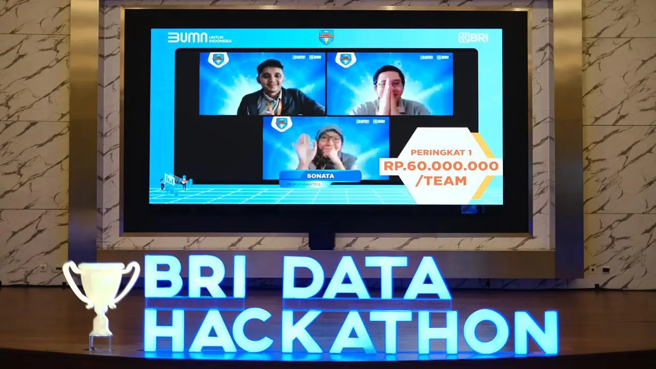 BRI Data Hackathon 2021 Sukses Jaring 11.599 Peserta