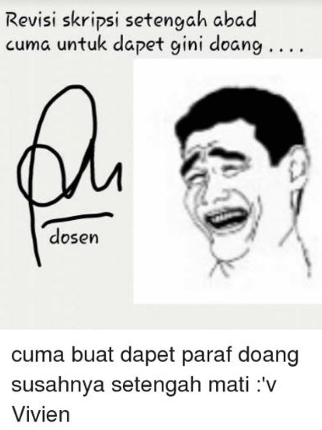7 Meme Kelakuan Menyebalkan Dosen Bikin Ngelus Dada