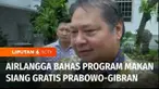 Pemerintah mulai membahas soal program makan siang gratis yang diusung oleh pasangan Calon Presiden dan Wakil Presiden Prabowo-Gibran. Menurut Menteri Koordinator Bidang Perekonomian, Airlangga Hartarto, program makan siang gratis dapat terealisasi p...