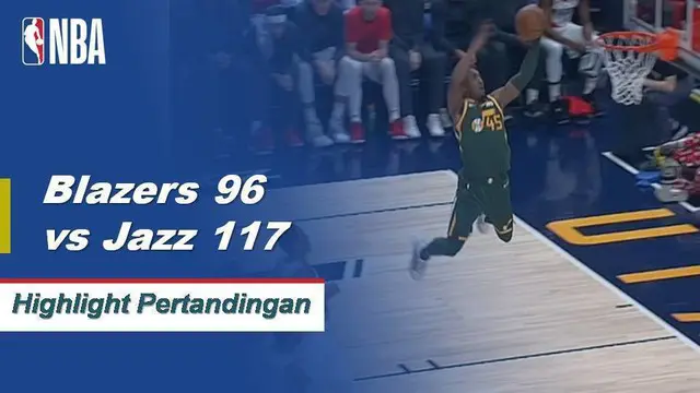 Utah menyelesaikan seri pertandingan Hari Natal dengan kemenangan 117-96 di kandang atas Portland