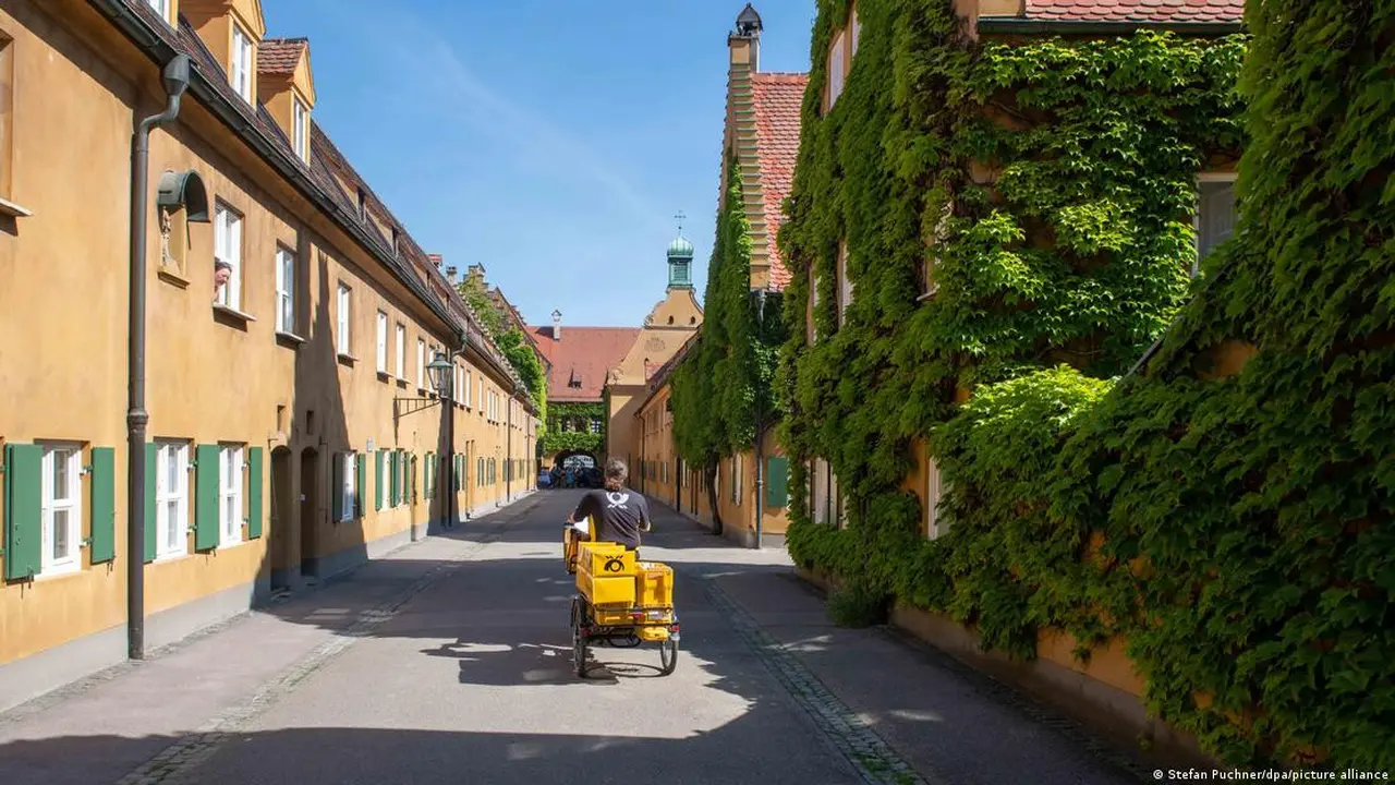 Hunian di Fuggerei Jerman