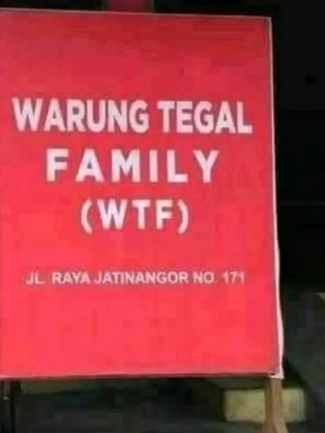 6 Cara Promosi Warteg Ini Nyeleneh Banget, Bikin Tepuk Jidat
