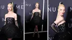 Foto kolase Anya Taylor-Joy saat menghadiri pemutaran film "The Menu" di AMC Lincoln Square Theatre di New York City pada 14 November 2022. (Theo Wargo/Getty Images/AFP)