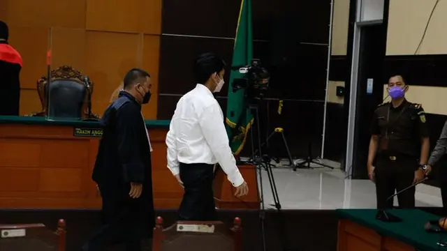 7 Potret Gaga Muhammad Jalani Sidang Lanjutan Sebagai Terdakwa