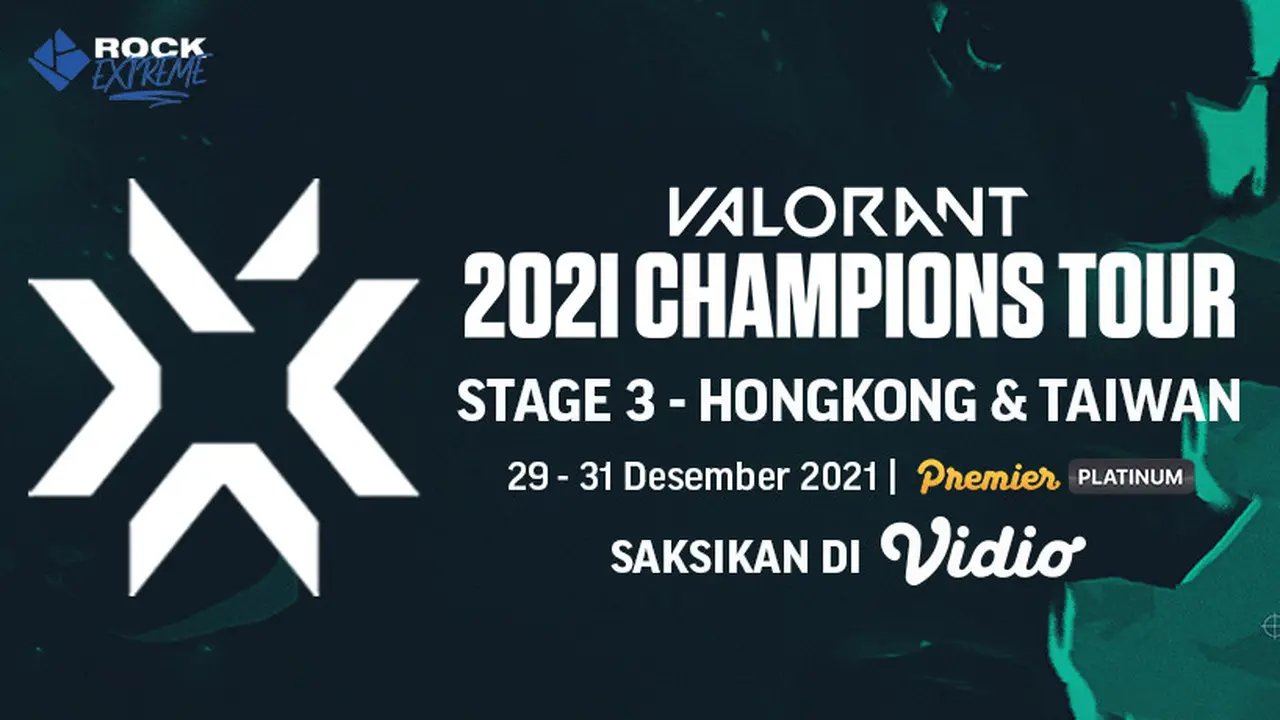 Jadwal Live Streaming Valorant 2021 Champions Tour Stage 3 di Vidio Pekan Ini
