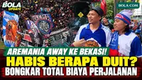 Habis Berapa Duit Aremania Away ke Bekasi? Suporter Arema FC Bongkar Biaya Perjalanan ke Markas Persija