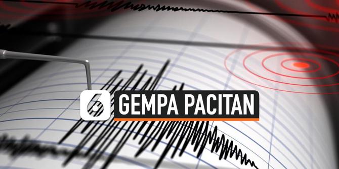 VIDEO: Gempa Magnitudo 5 Guncang Pacitan