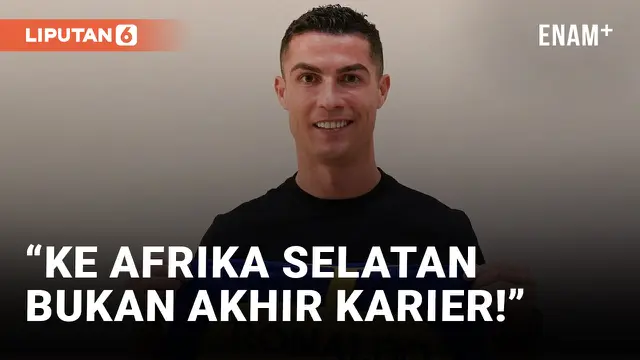 Duh! Cristiano Ronaldo Salah Sebut Arab Saudi Jadi Afrika Selatan