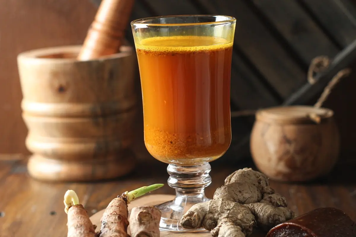 minuman tradisional kunyit