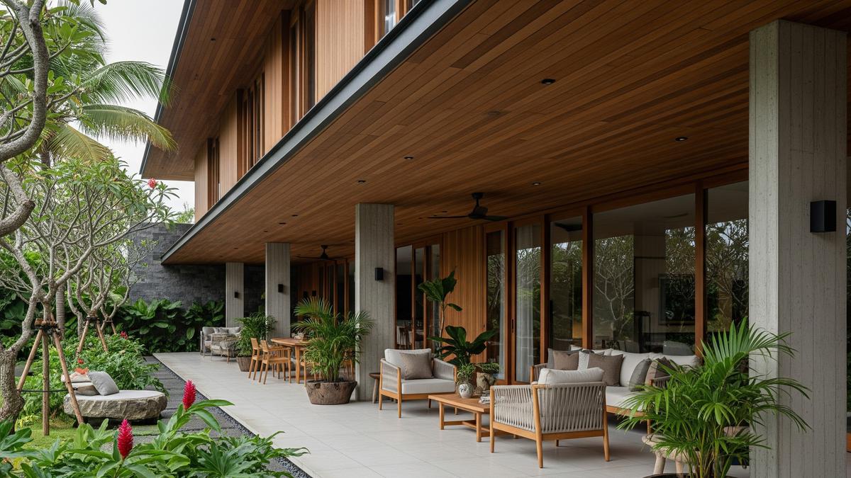 8 Desain Teras Rumah Anti Air Menggenang yang Nyaman, Aman, dan Tidak Cepat Rusak