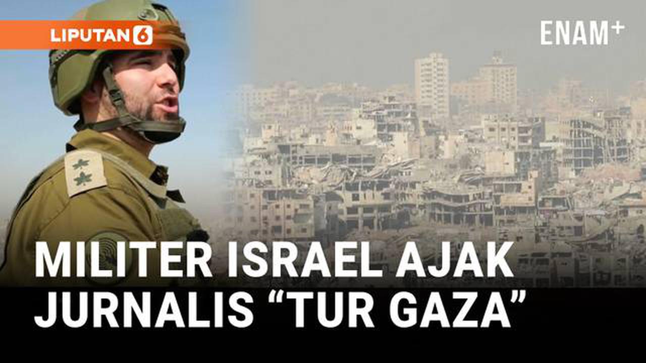 Israel Ajak Jurnalis Keliling Gaza, Tapi Larang Bertemu Warga