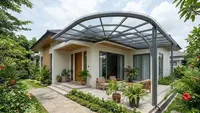 6 Model Kanopi Transparan untuk Teras Rumah, Solusi Teduh Tanpa Kesan Gelap