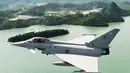 Menurut Paul Smith selaku Capability Development Manager Eurofighter menyebutkan Jet tempur Eurofighter Typhoon dinilai sangat cocok dengan karakter Indonesia yang banyak pulau (Dokumentasi Eurofighter)
