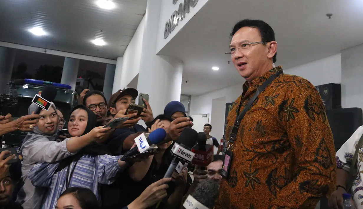 Ahok menyebut pihaknya selalu merekam dan mencatat data rapat selama menjabat. (merdeka.com/Arie Basuki)