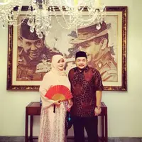 Fahira Idris dan Aldwin Rahadian (Instagram/@fahiraidris)