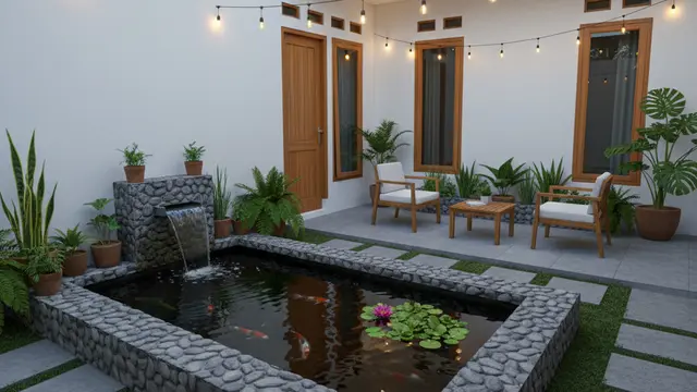 7 Halaman Belakang Rumah Kecil Tapi Estetik untuk Spot Foto Instagramable, Cocok Buat Nongkrong Santai di Rumah
