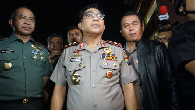 Kepala Polda Jawa Timur Irjen Machfud Arifin.