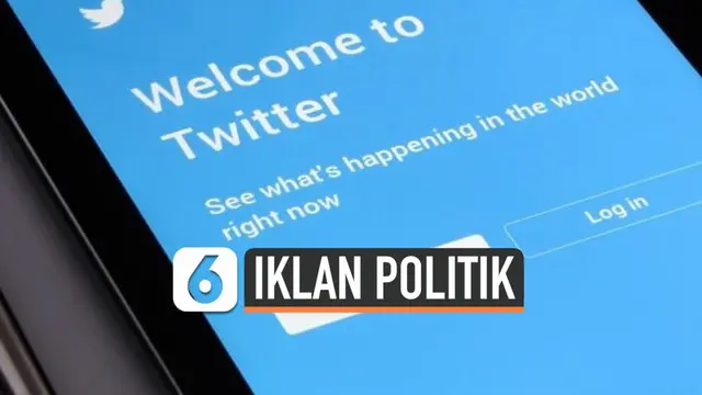 Twitter mengumumkan secara resmi akan menghentikan iklan politik di layanannya. Rincian detail pengumuman akan dirilis pada 22 November