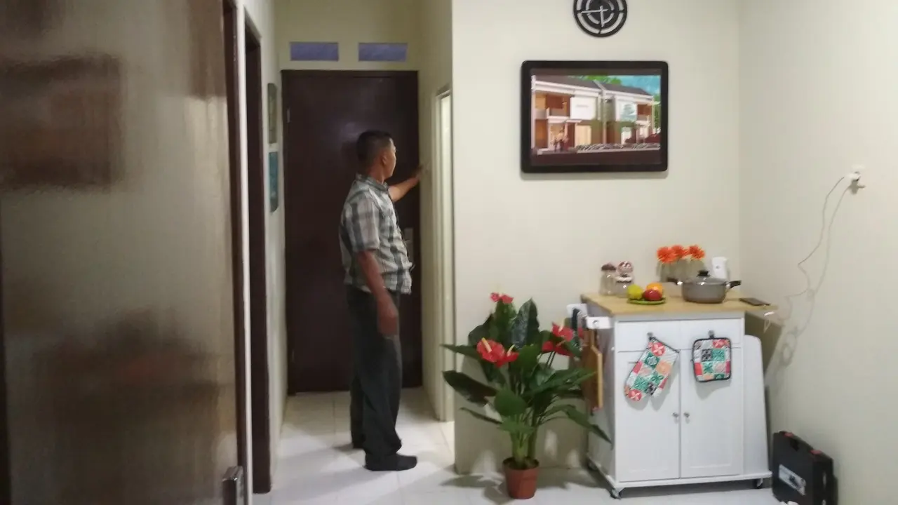 Rumah tapak dengan DP 0 rupiah di Rorotan, Jakarta Utara. (Liputan6.com/Moch Harun Syah)