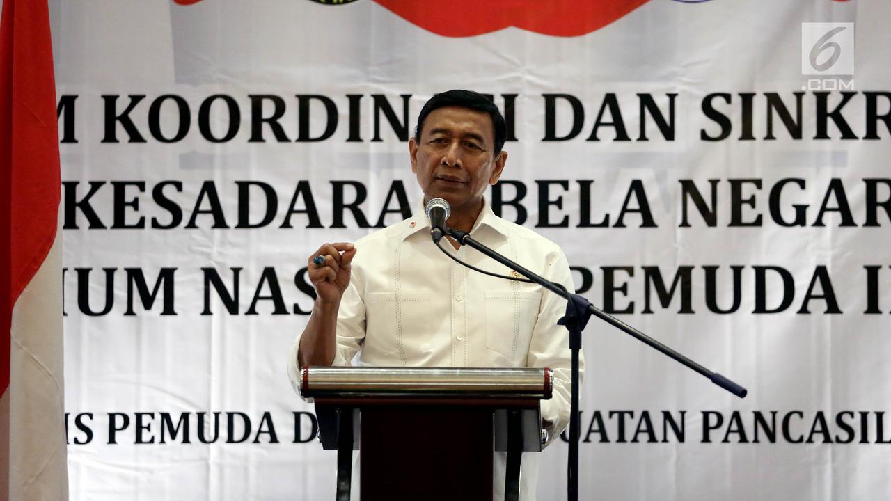 Wiranto Hadiri Simposium Nasional Pemuda Indonesia