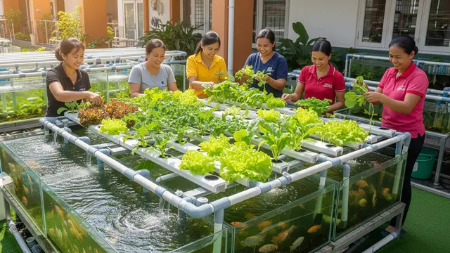 Ide Kebun Sayur untuk Ibu-ibu Komunitas UMKM/Gemini AI