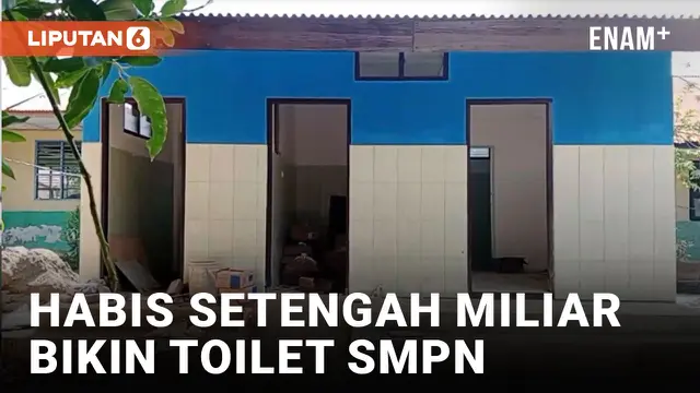 Setengah Miliar Habis Dianggarkan untuk Bangun Tiga Toilet di SMPN 1 Bungoro