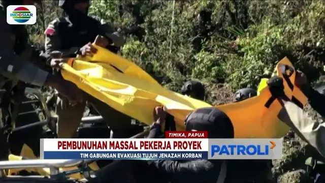 Evakuasi 16 Korban KKB Papua Dilakukan dari Gunung Tabo ke Distrik Mbua