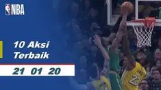 Berita Video 10 Aksi Pemain Terbaik NBA 21 Januari 2020