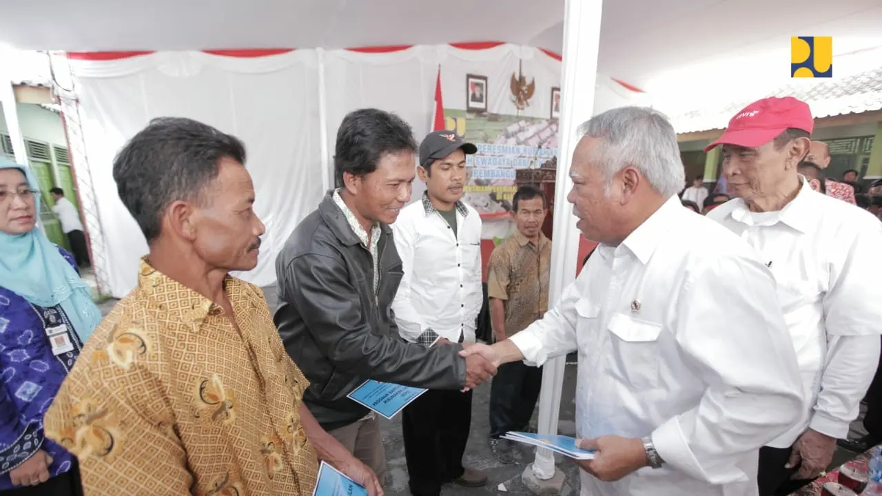 Program infrastruktur rakyat Menteri PUPR